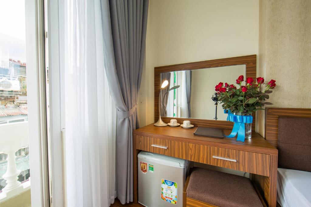 Postel nebo postele na pokoji v ubytování Spoon Hotel
