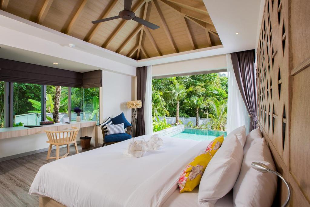 Bazén v ubytování Mandarava Resort and Spa, Karon Beach nebo v jeho okolí