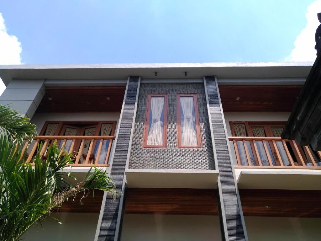Balkón nebo terasa v ubytování Mekenyem House Ubud