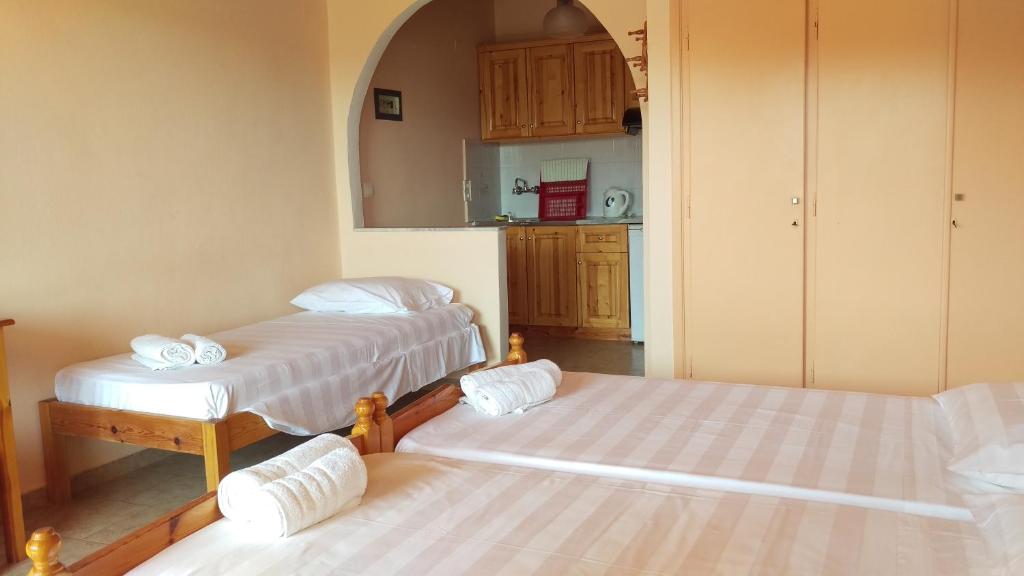 Letto o letti in una camera di Paradise Studios