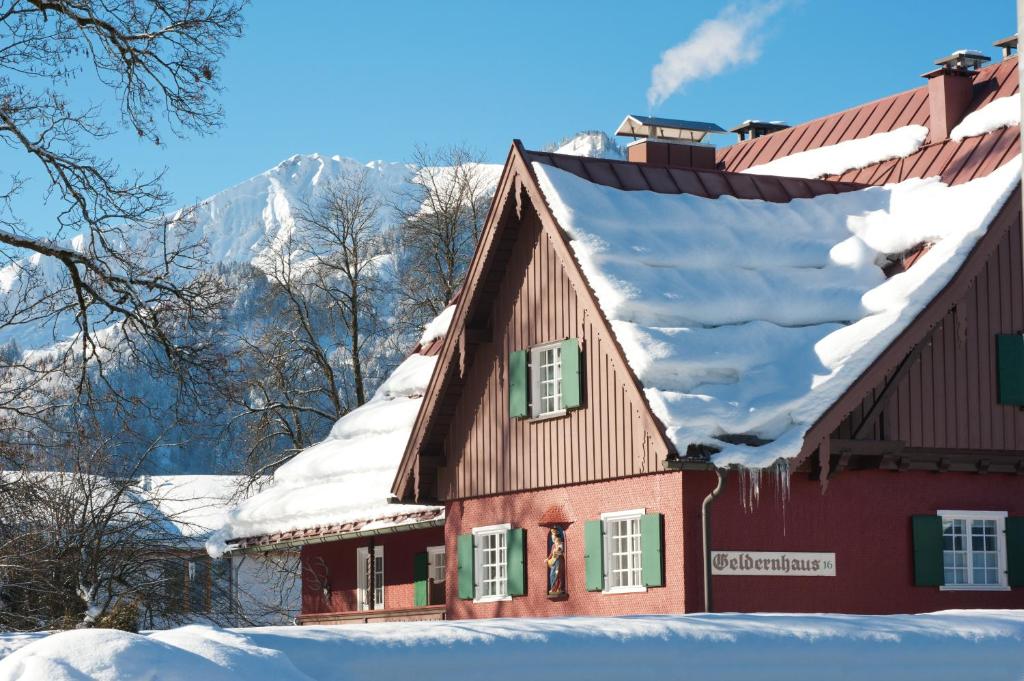Geldernhaus Hotel garni v zimě