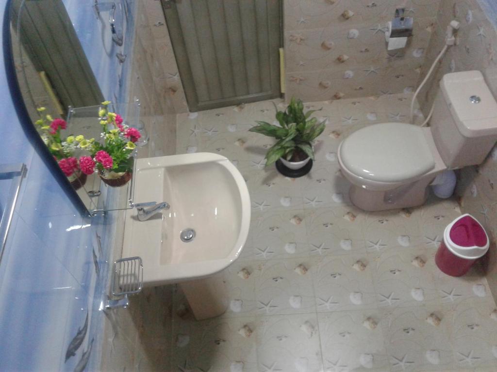 Koupelna v ubytování Ella Fresh Point Homestay
