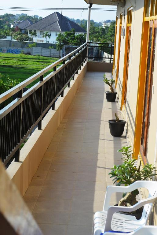 Balkón nebo terasa v ubytování Repag Wayan Canggu Hostel