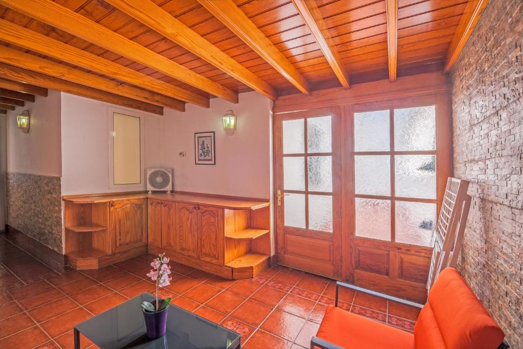 Posezení v ubytování Villa Tías