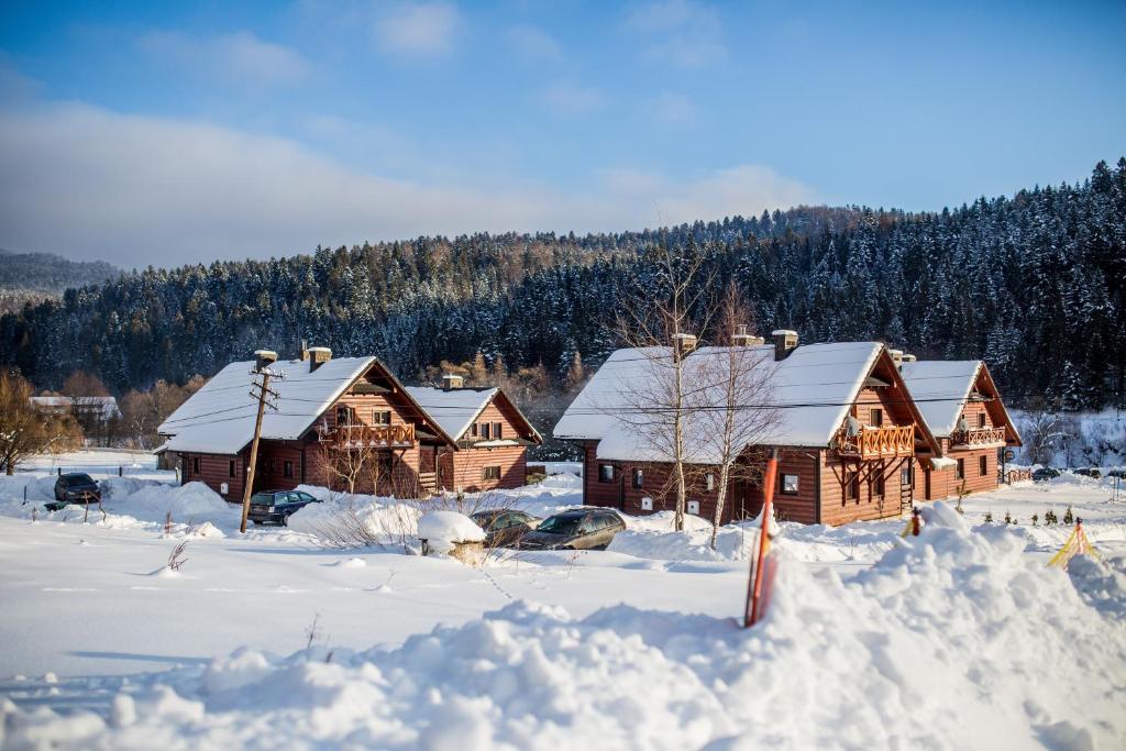 Το Solny - Resort w Bieszczadach τον χειμώνα