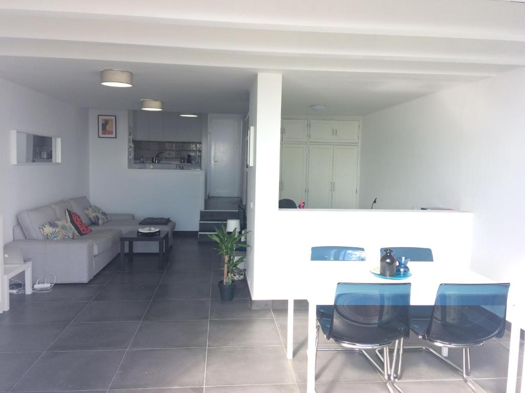 Posezení v ubytování Bungalow San Agustin