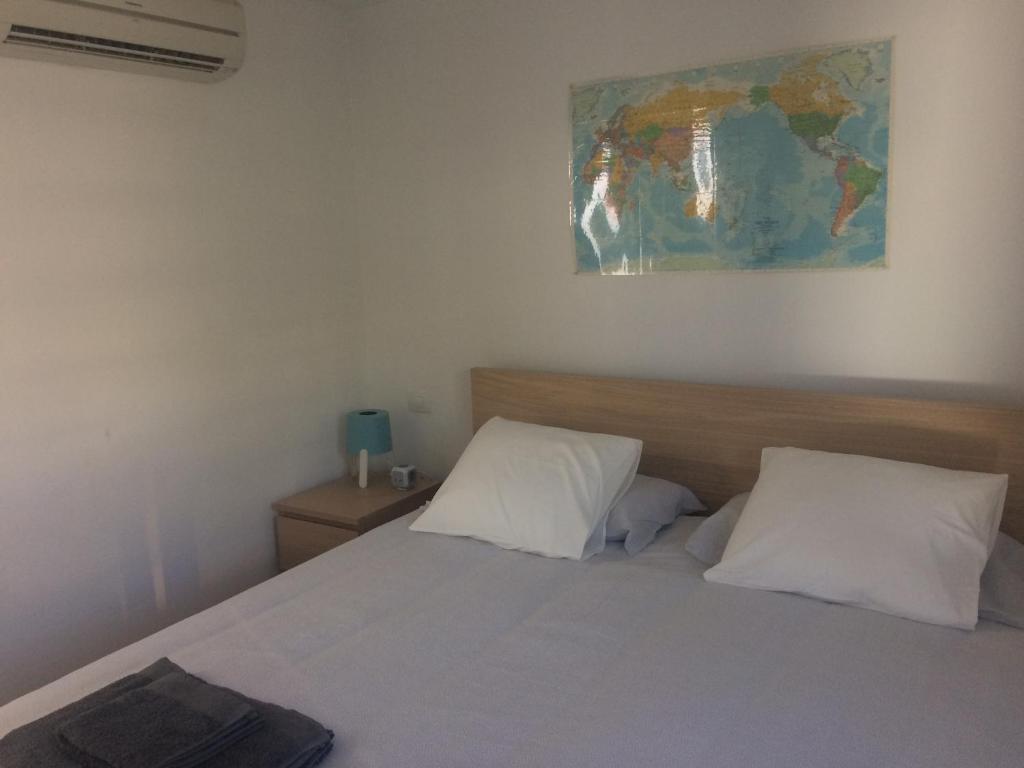 Postel nebo postele na pokoji v ubytování Bungalow San Agustin