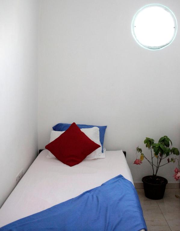 Postel nebo postele na pokoji v ubytování Casa Edith