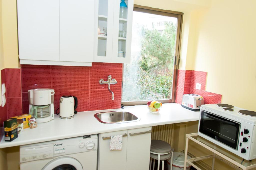 Kuchyňa alebo kuchynka v ubytovaní Stephany Apartment