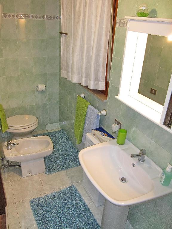 Koupelna v ubytování Magralù 2 B&B