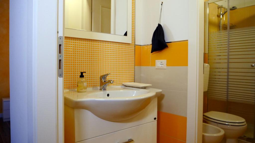 Kúpeľňa v ubytovaní Antico Borgo San Francesco