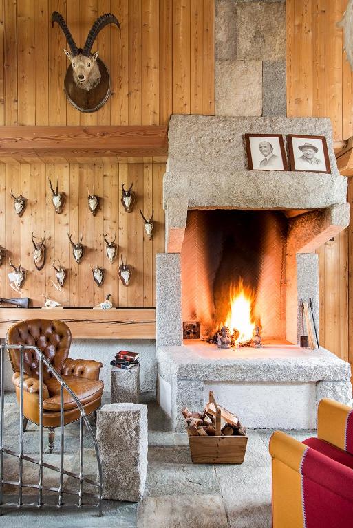 Posezení v ubytování Saint Hubertus Resort