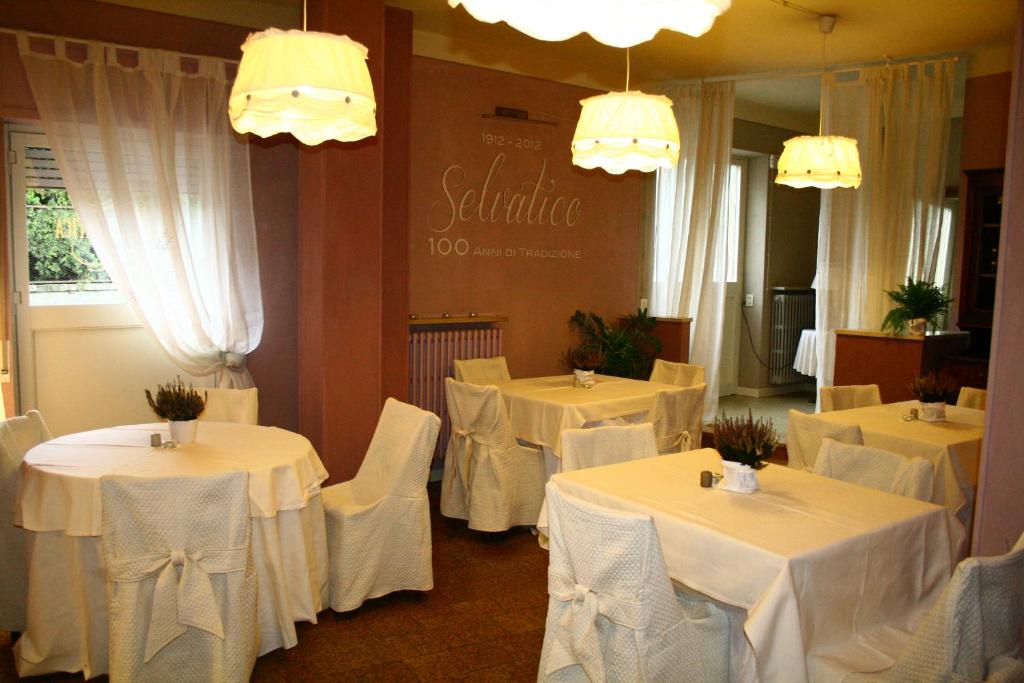 Restaurace v ubytování Albergo & Ristorante Selvatico