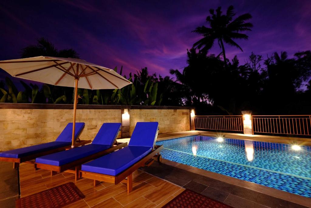 Piscina a Sari Villa Ubud o a prop