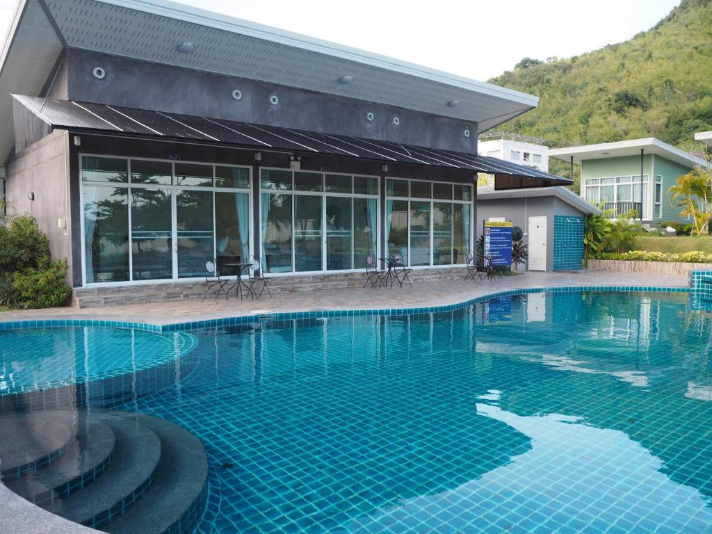 Bazén v ubytování Mountain View resort nebo v jeho okolí