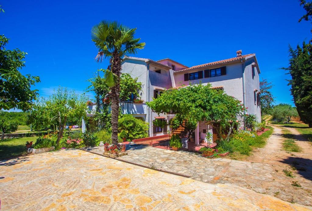 Zahrada ubytování Apartments Garbina