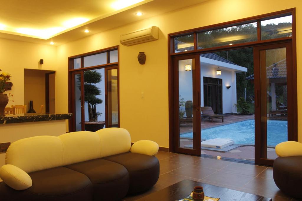 Bazén v ubytování Phu Quoc Private Villa nebo v jeho okolí
