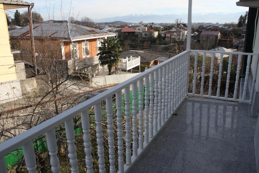 Balkón nebo terasa v ubytování Family Нotel Banuri