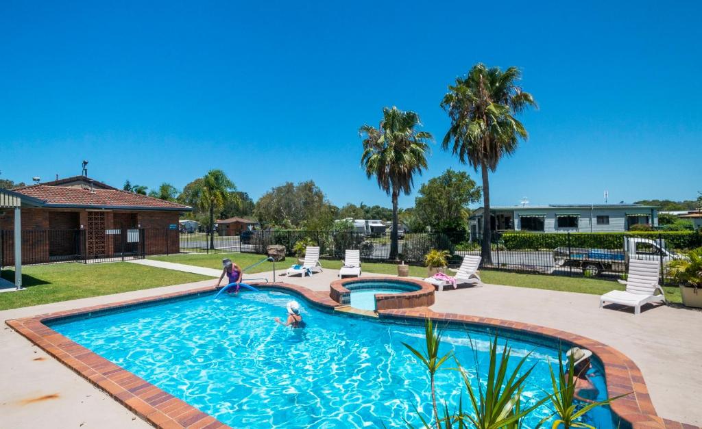 
The swimming pool at or near Yamba by Gateway Lifestyle Holiday Parks
