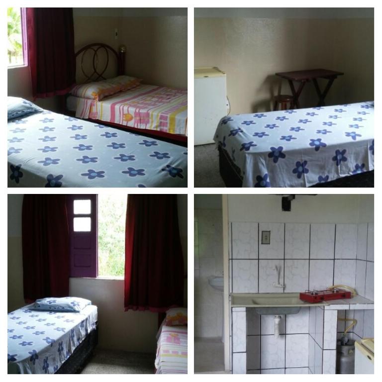Postel nebo postele na pokoji v ubytování Residencial Ravasco