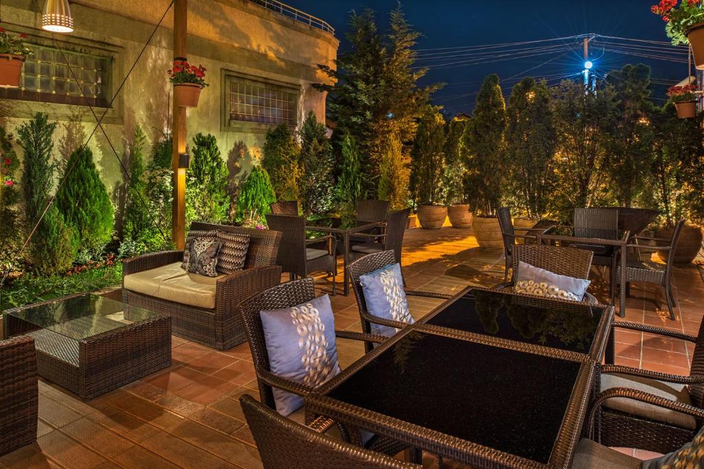 Posezení v ubytování Hotel Nartel