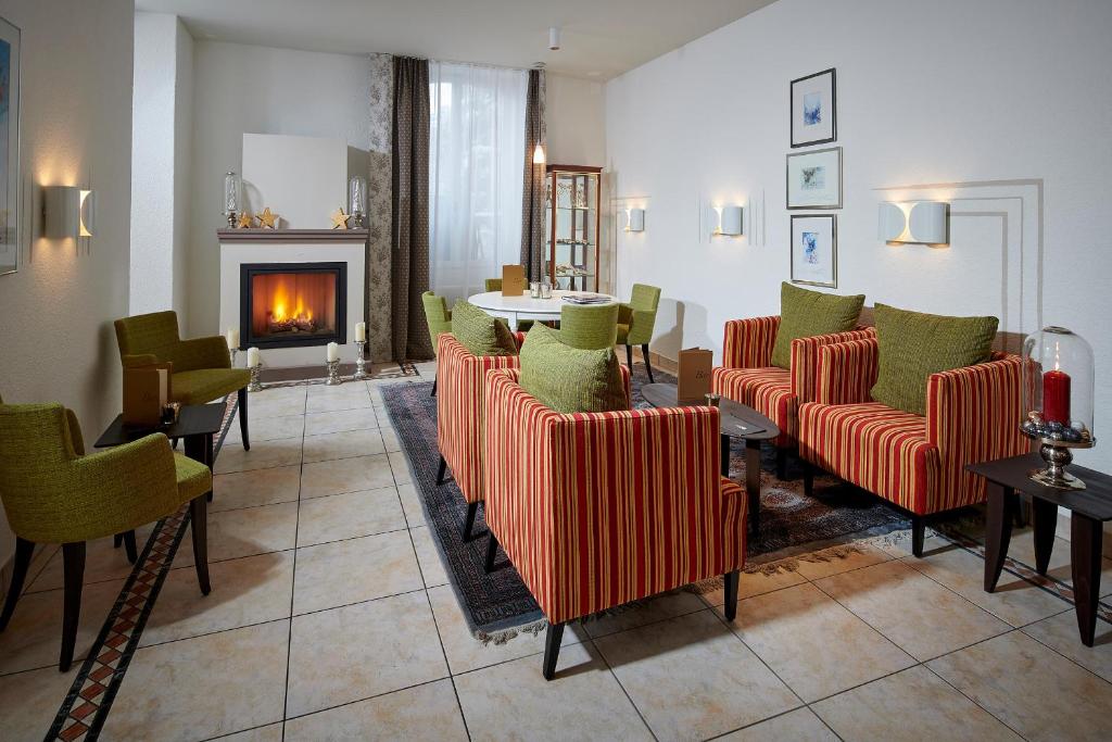 Posezení v ubytování Hotel Bristol Relais du Silence Superior