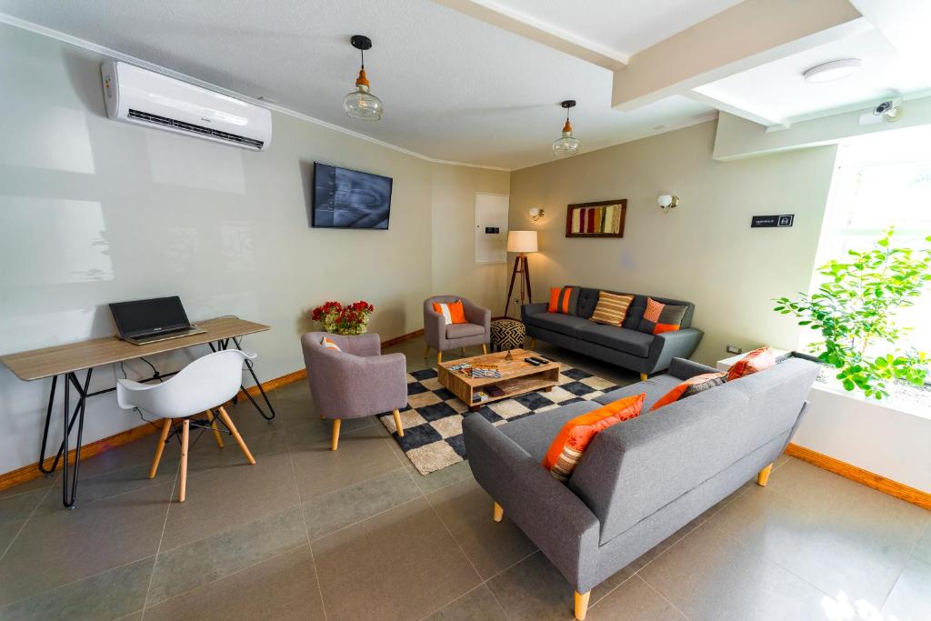 Un lugar para sentarse en Hotel Insigne