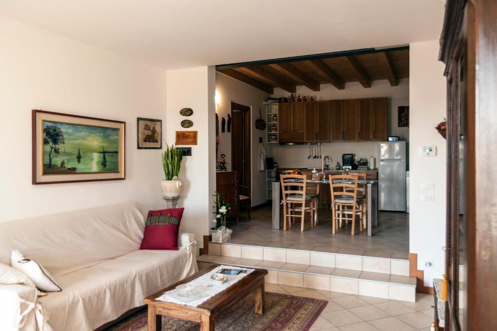 Kuchyň nebo kuchyňský kout v ubytování Casa Del Sole