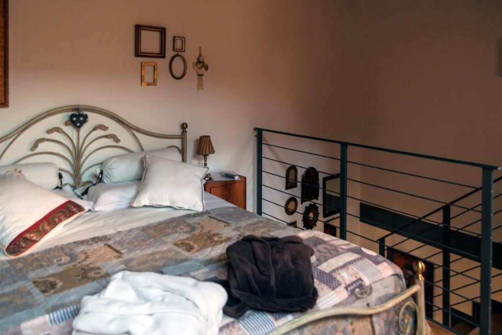 Postel nebo postele na pokoji v ubytování Casa Del Sole