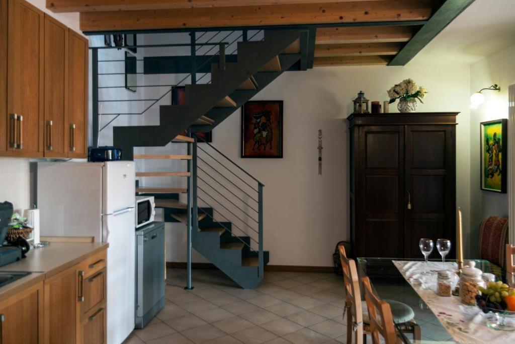 Kuchyň nebo kuchyňský kout v ubytování Casa Del Sole