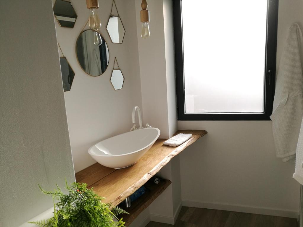 Le Nid de l'Erdre - King Room Met Uitzicht Op De Tuin