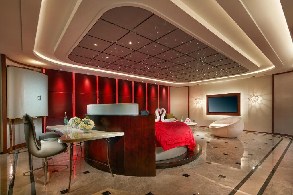 Posezení v ubytování Wen Ling International Hotel