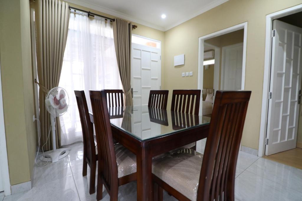 Posezení v ubytování Diyar Villas Puncak M6/12