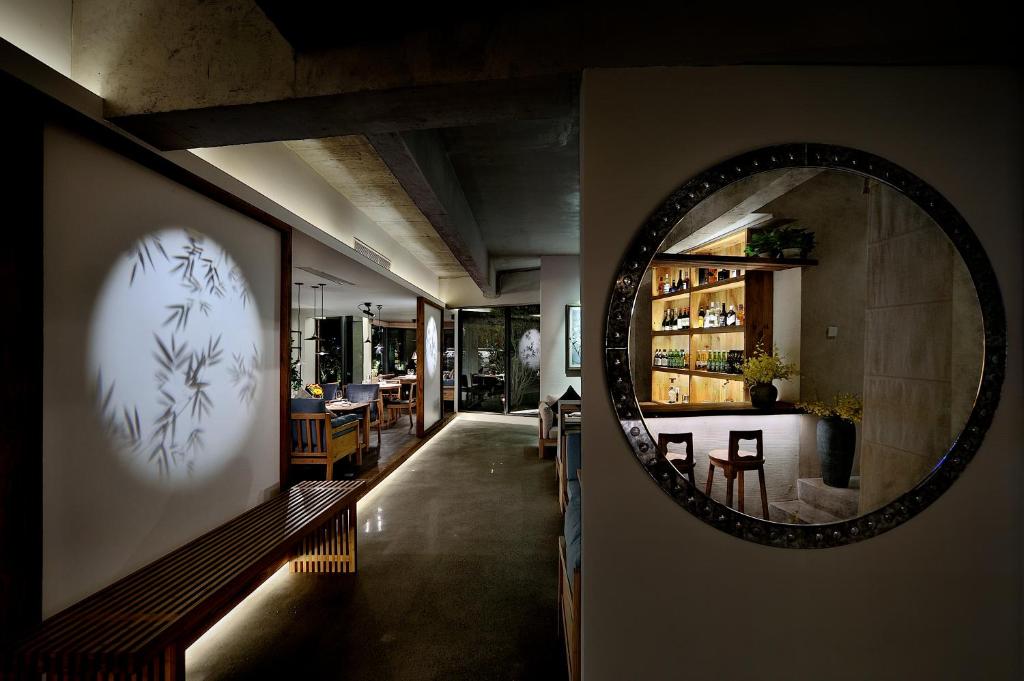 Posezení v ubytování Huangshan Shanshui Boutique Hotel Liyang Scenic Area