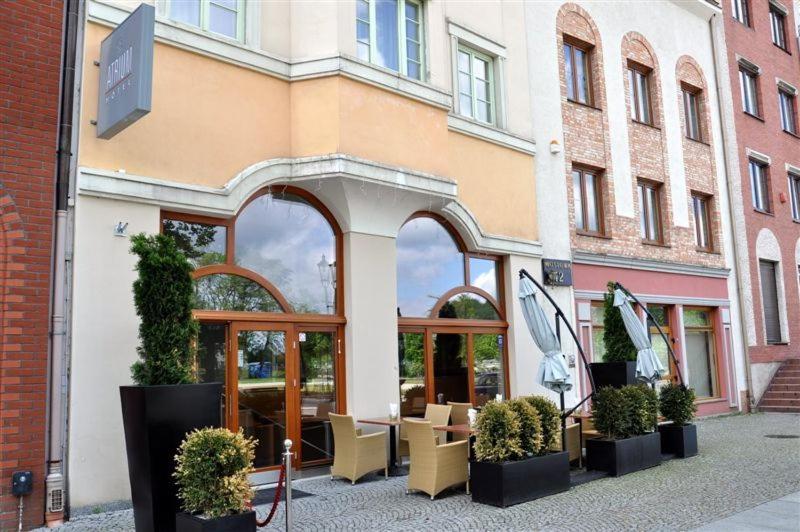 Budova, v ktorej sa hotel nachádza