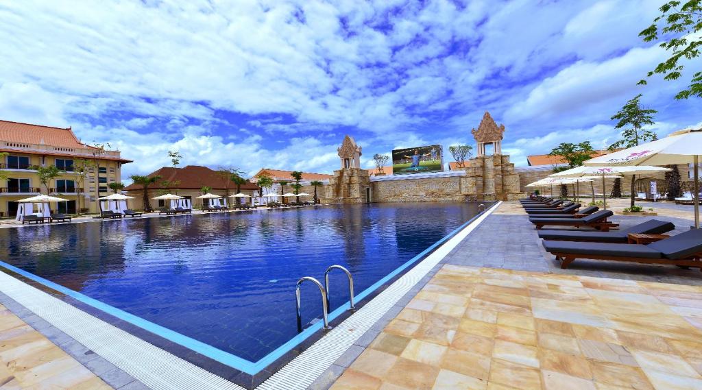 Bazén v ubytování Sokha Siem Reap Resort & Convention Center nebo v jeho okolí