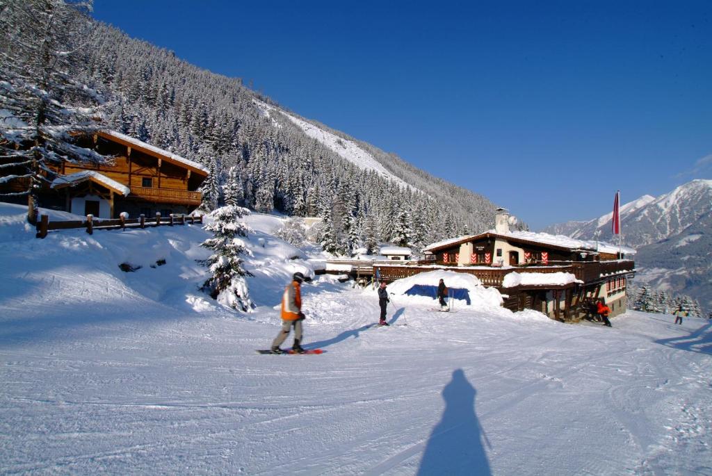 MONDI Schiefe Alm Gastein v zimě