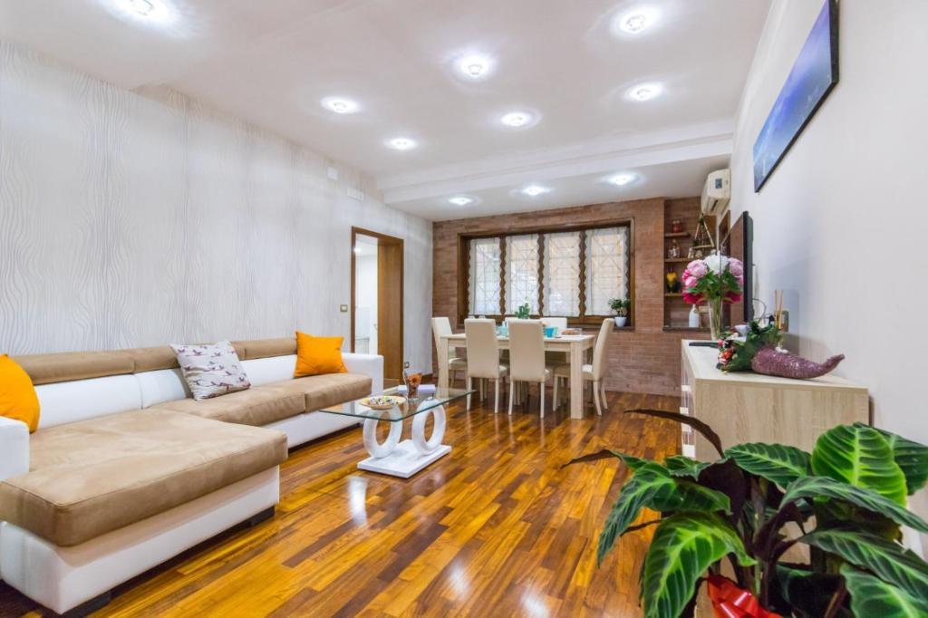 Posezení v ubytování B&b Il miglio d’oro