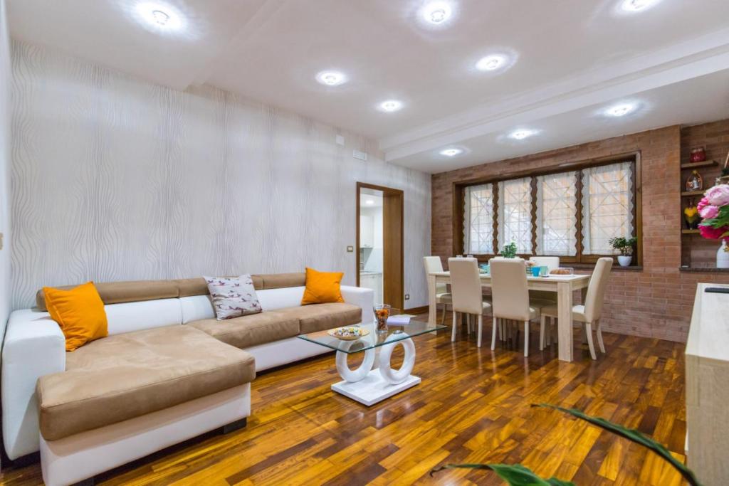 Posezení v ubytování B&b Il miglio d’oro
