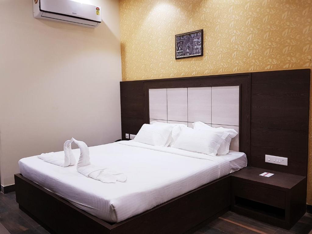 Postel nebo postele na pokoji v ubytování Hotel Starway