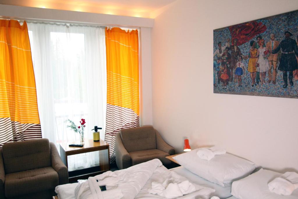 Posezení v ubytování Hotel Medlov