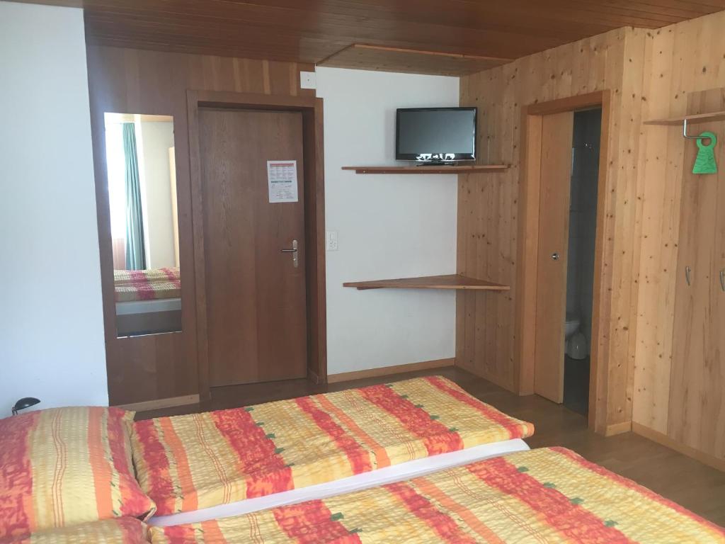 Postel nebo postele na pokoji v ubytování Hotel Hof und Post