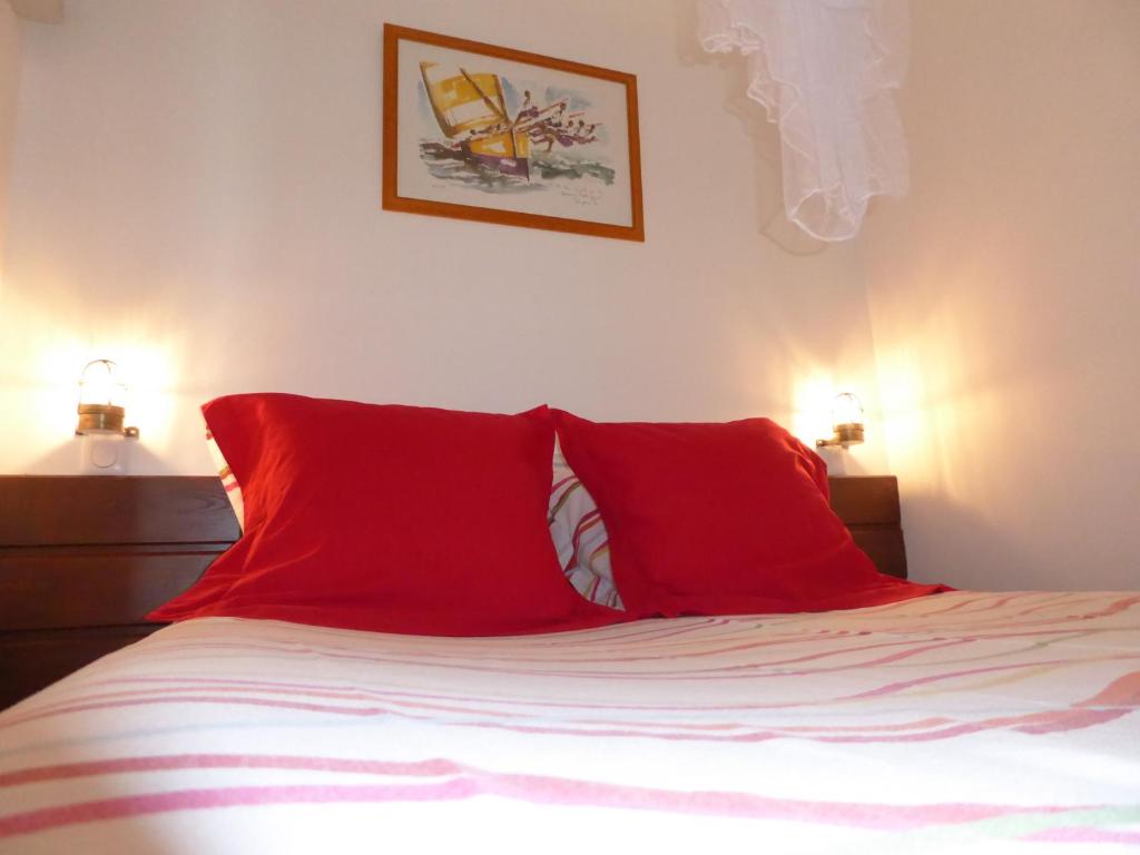 Postel nebo postele na pokoji v ubytování Habitation Desrosiers