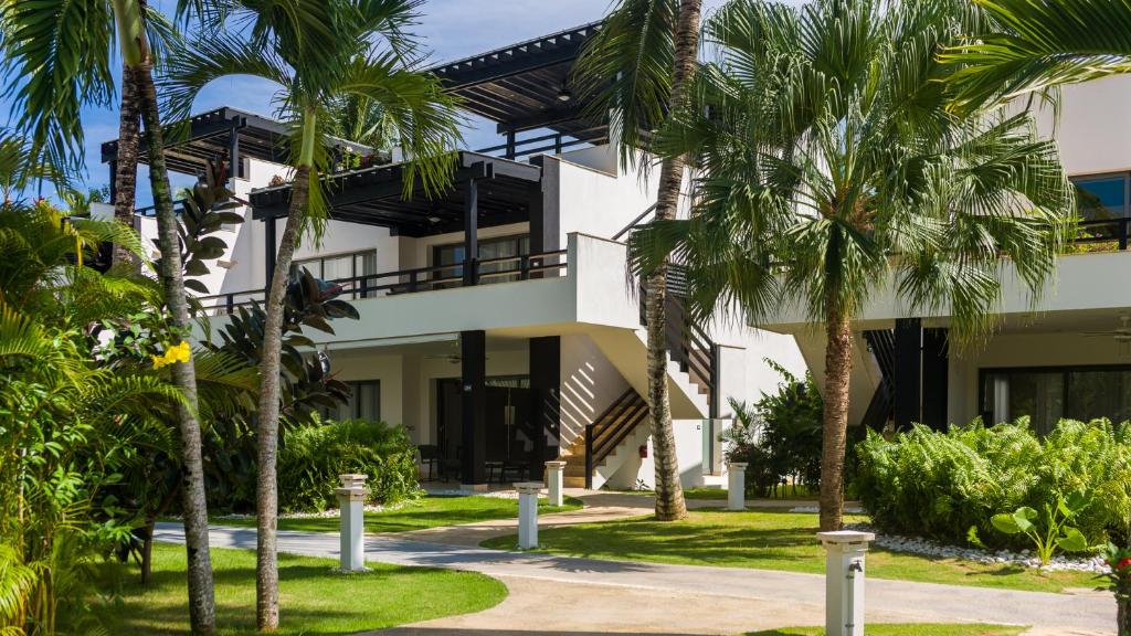 Zahrada ubytování Aligio Apart-hotel & Spa - Las Terrenas