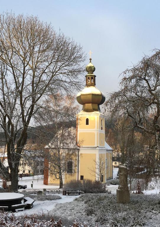 Apartmán u lesa, Srní 119 v zimě