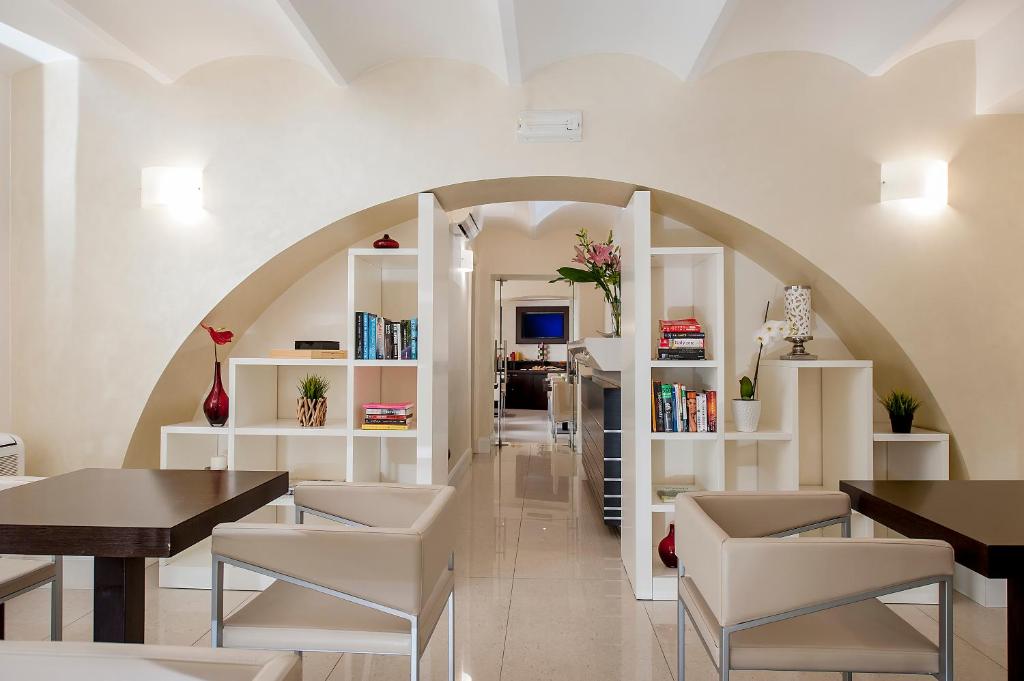Posezení v ubytování Demetra Hotel