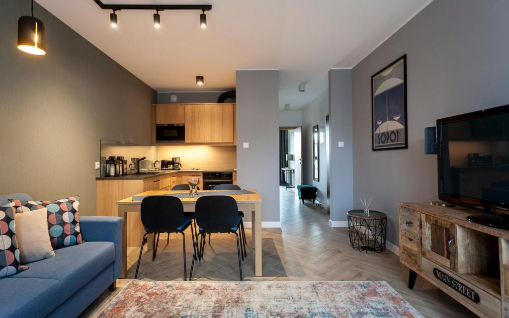 GRANO APARTMENTS Gdańsk Nowa Motława SPA & Wellness - One-Bedroom Apartment With Swimming Pool Access