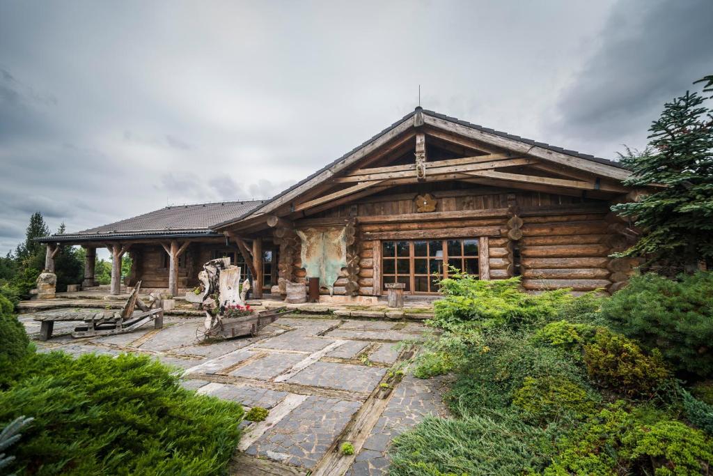 Zahrada ubytování Luxusní srub Líny