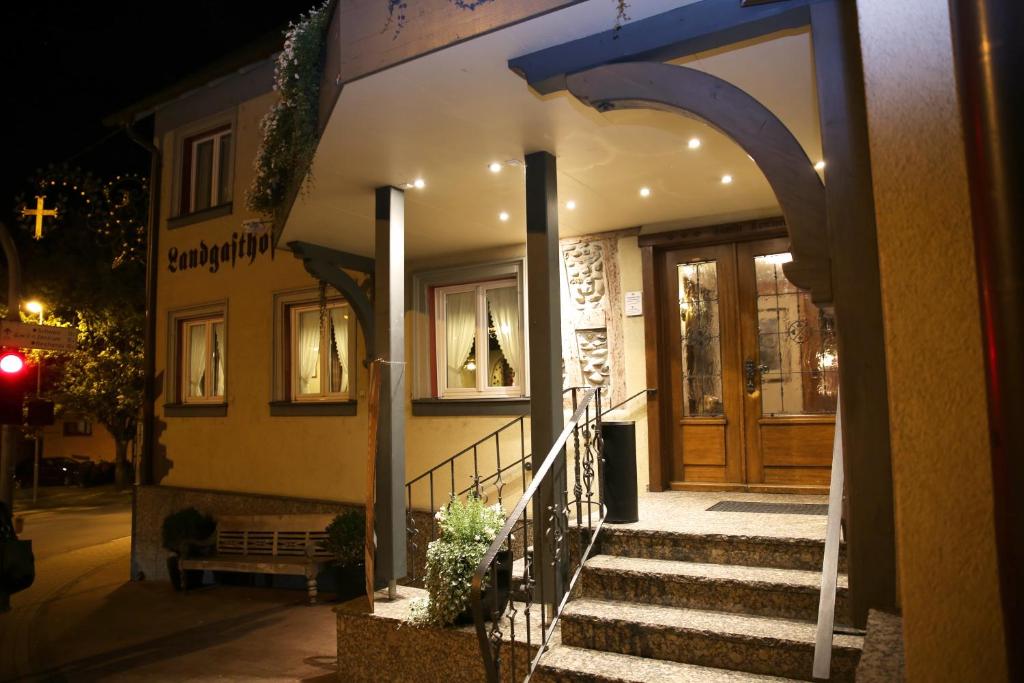 Exteriér nebo vchod ubytování Landgasthof Kreuz