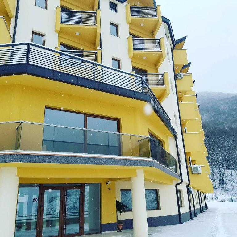 Budova, kde se apartmán nachází